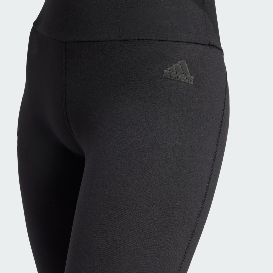 Adidas Signature Graphic Print High-Waisted 7 8 Legging