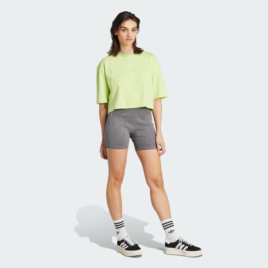 Thumbnail - Essentials Rib 1/4 Washed Shorts