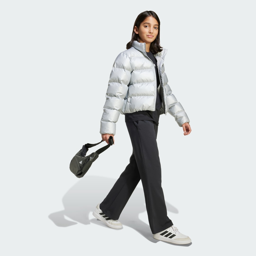 Adidas Synthetisch Glam Donsjack voor kinderen