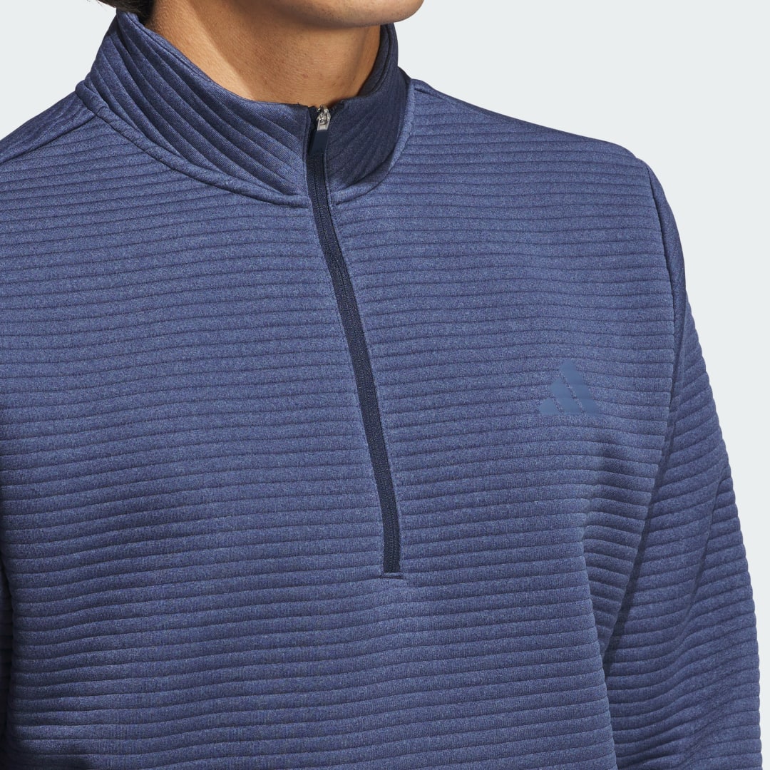 Adidas Ultimate365 DWR Textured Pullover met Korte Rits