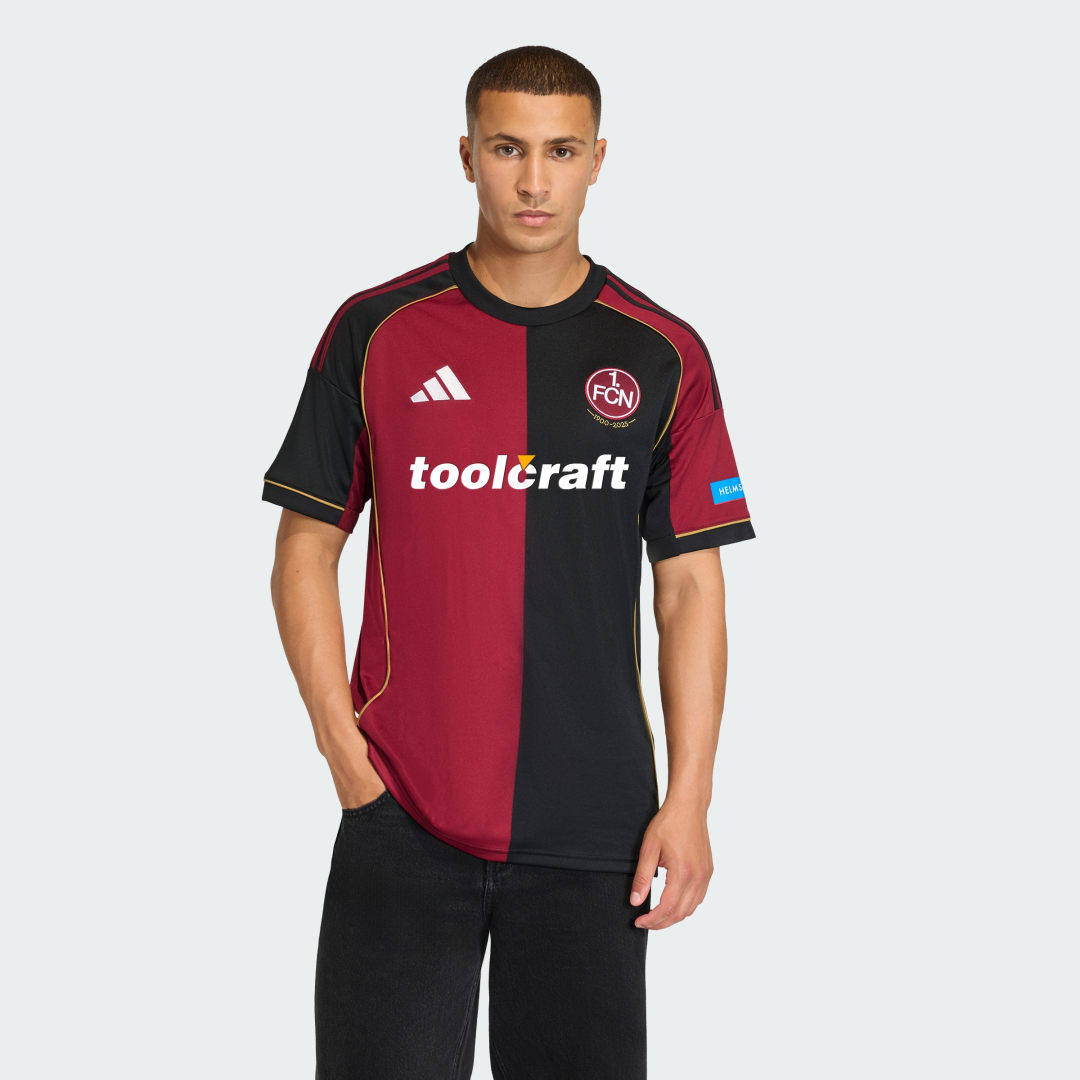 Adidas 1. FC Nürnberg 25 26 Thuisshirt