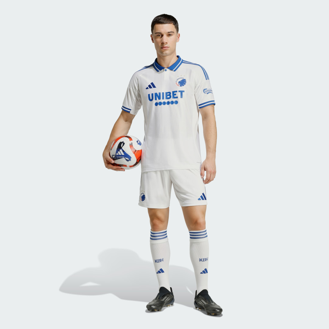 Adidas Opgenaaid F.C. Kopenhagen 25 26 Thuisshirt