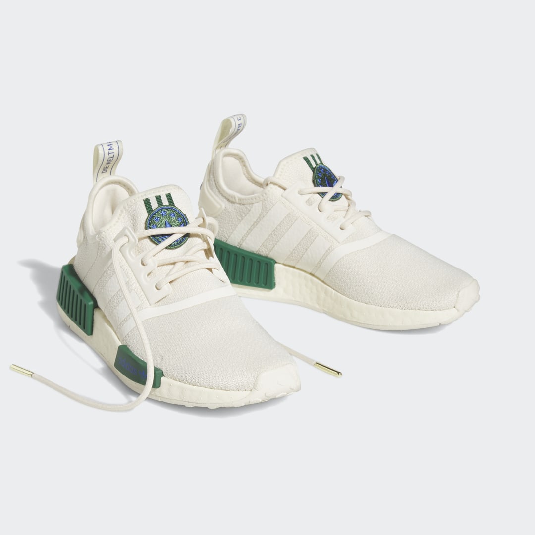 Adidas NMD sneaker Cream White / Cream White / Dark Green