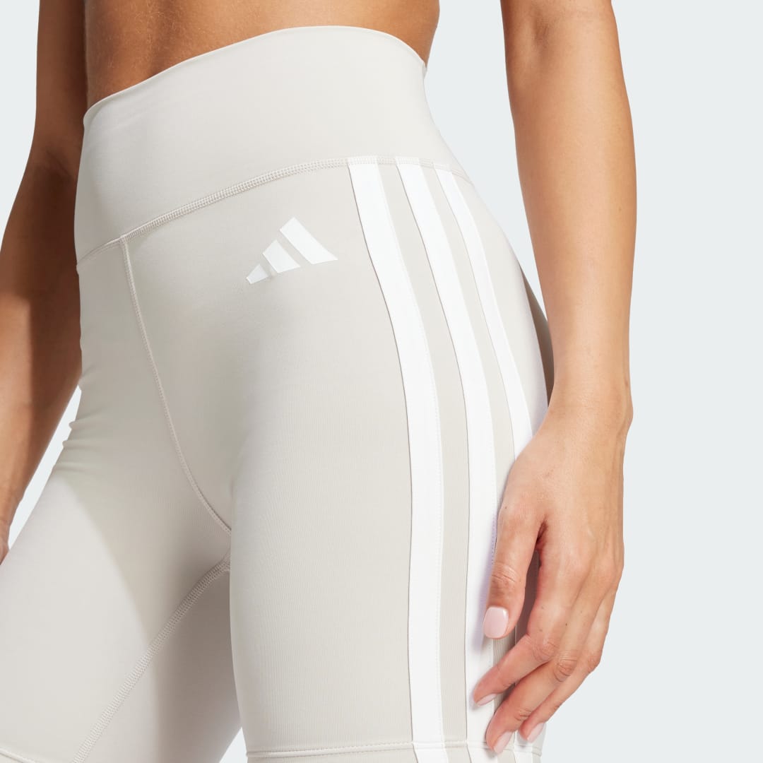 Adidas Optime Essentials 3-Stripes Korte Legging