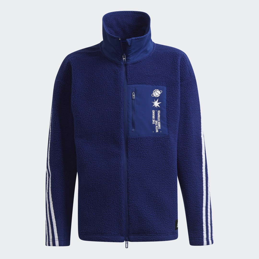 ARKD3 Warm 3-Stripes Fleece Sportjack ARKD3 Warm 3-Stripes Fleece Sportjack