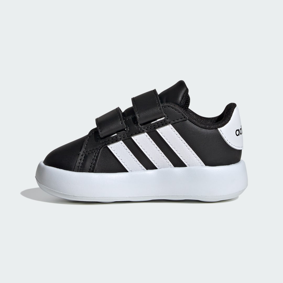 

adidas Tenis Adidas Grand Court 2.0 Para Bebé Niño, Negro/blanco/negro