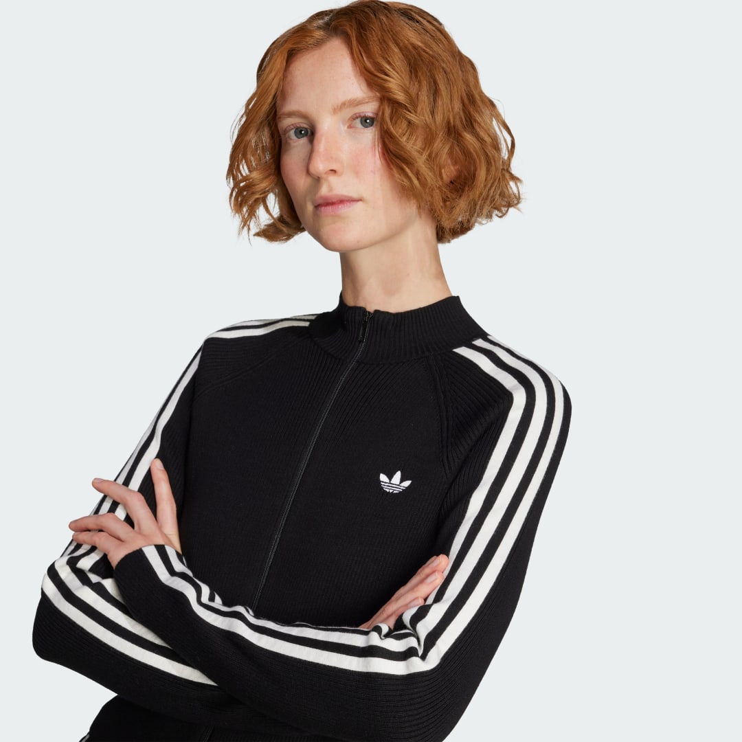 Adidas Adicolor 3-Stripes Slim Knit Sportjack