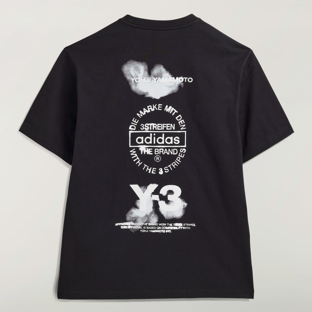 Adidas Y-3 Graphic T-shirt met Korte Mouwen