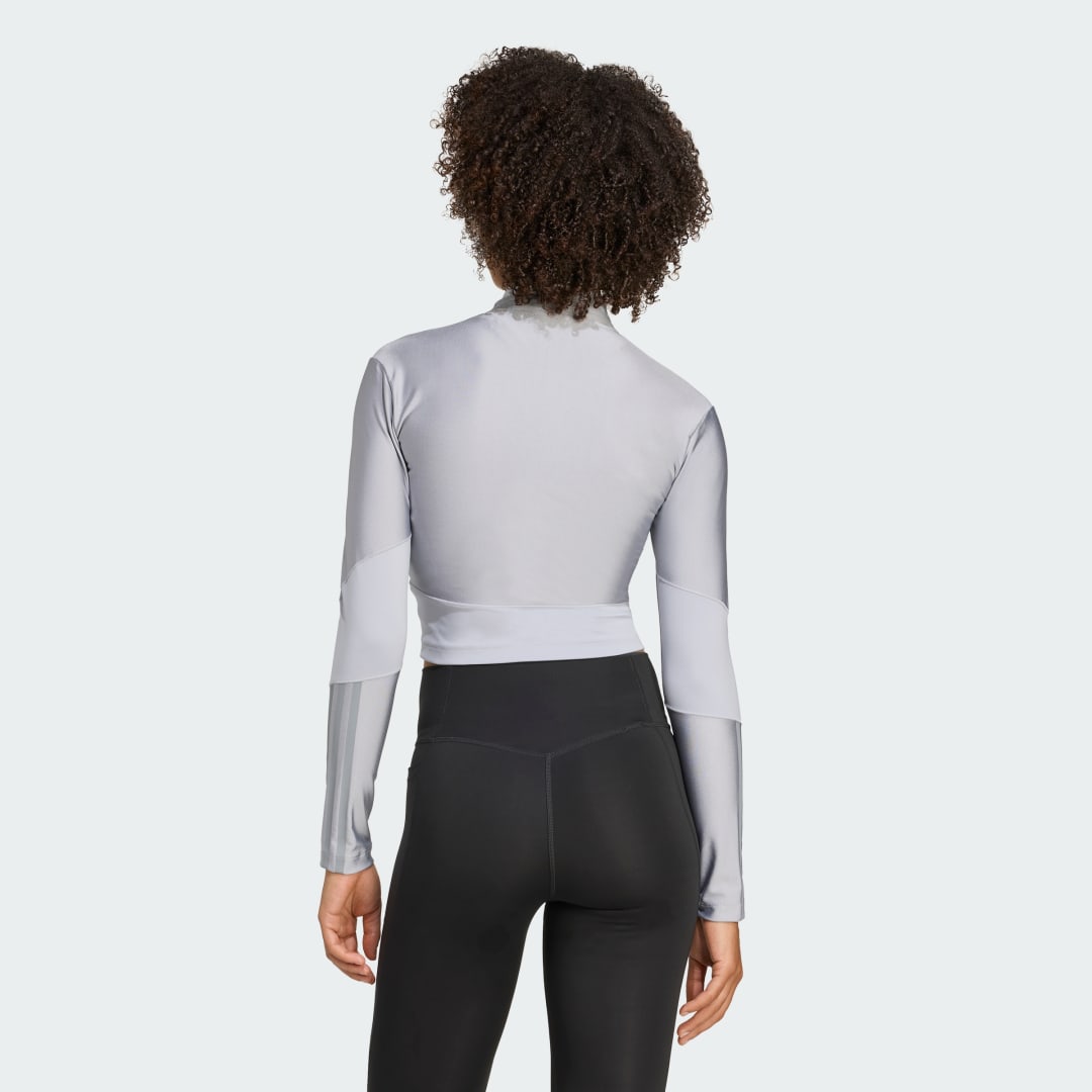 Adidas Hyperglam Shine Full-Zip Cover-Up