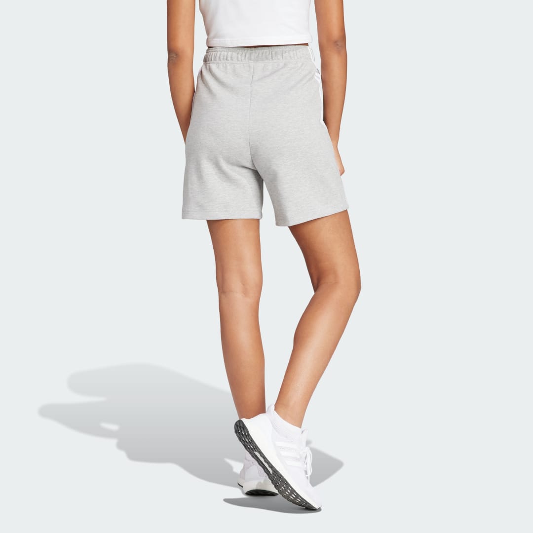 

adidas Shorts Future Icons 3 Franjas Mujer, Medium gris gris