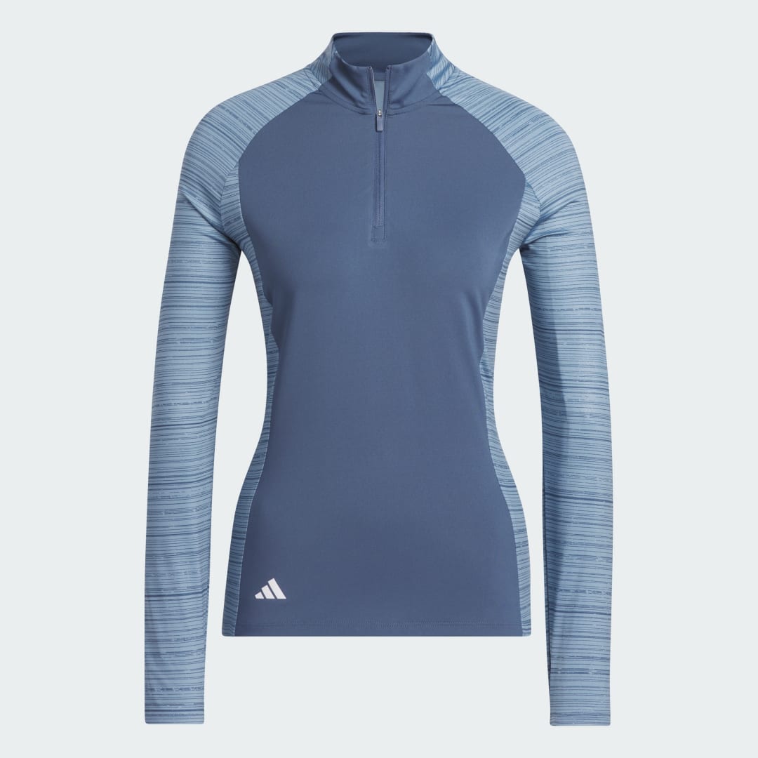 

adidas Playera Ultimate365 Cierre Corto Mujer, Preloved ink