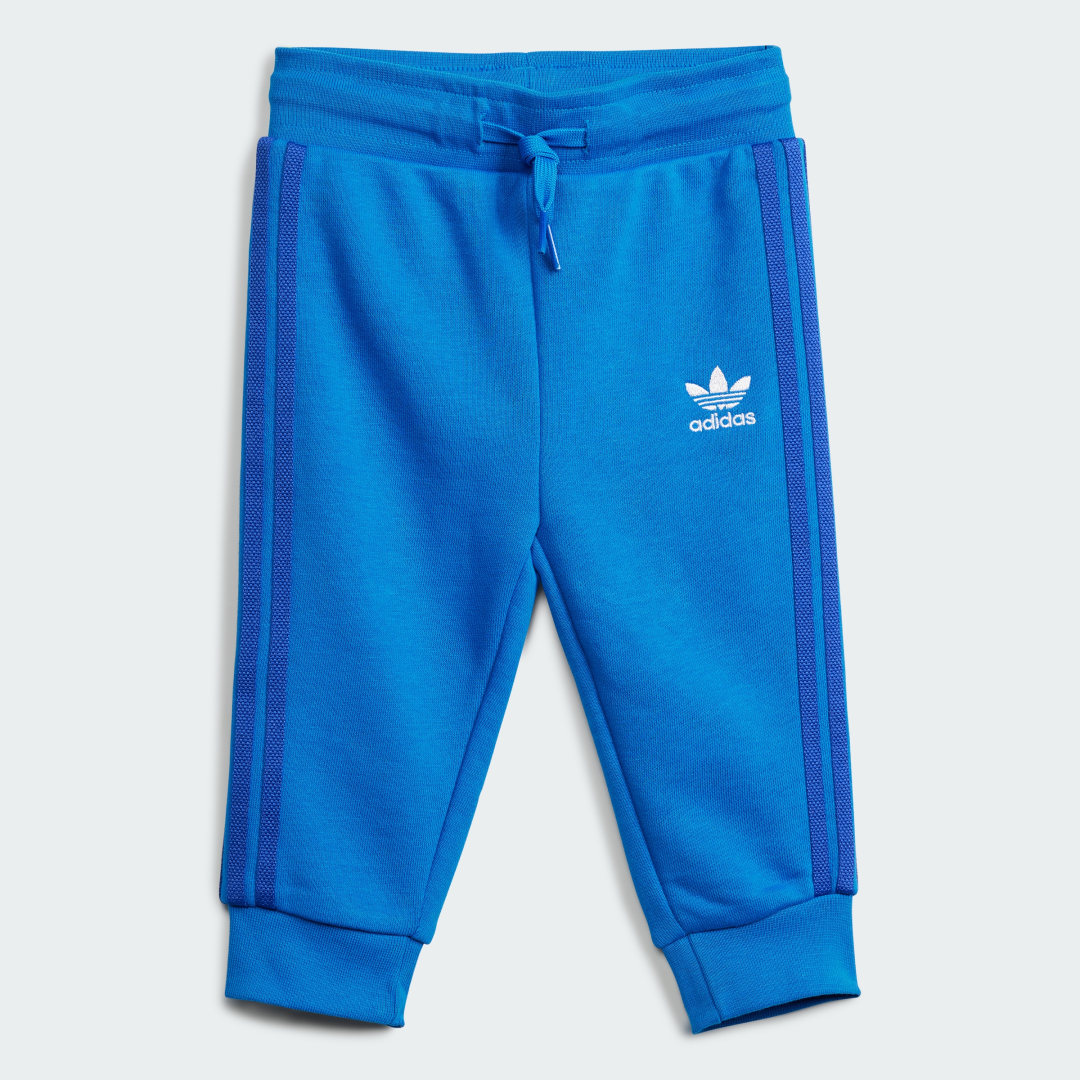 

adidas Conjunto Summer Estampada de Cuello Redondo Niño, Azul bird/semi lucid azul