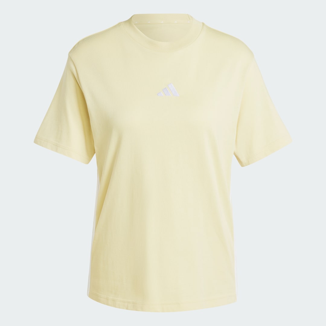 Adidas Essentials 3-Stripes Katoenen T-shirt