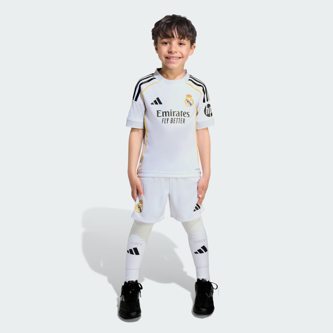 Adidas Real Madrid 25 26 Mini-Thuistenue Kids