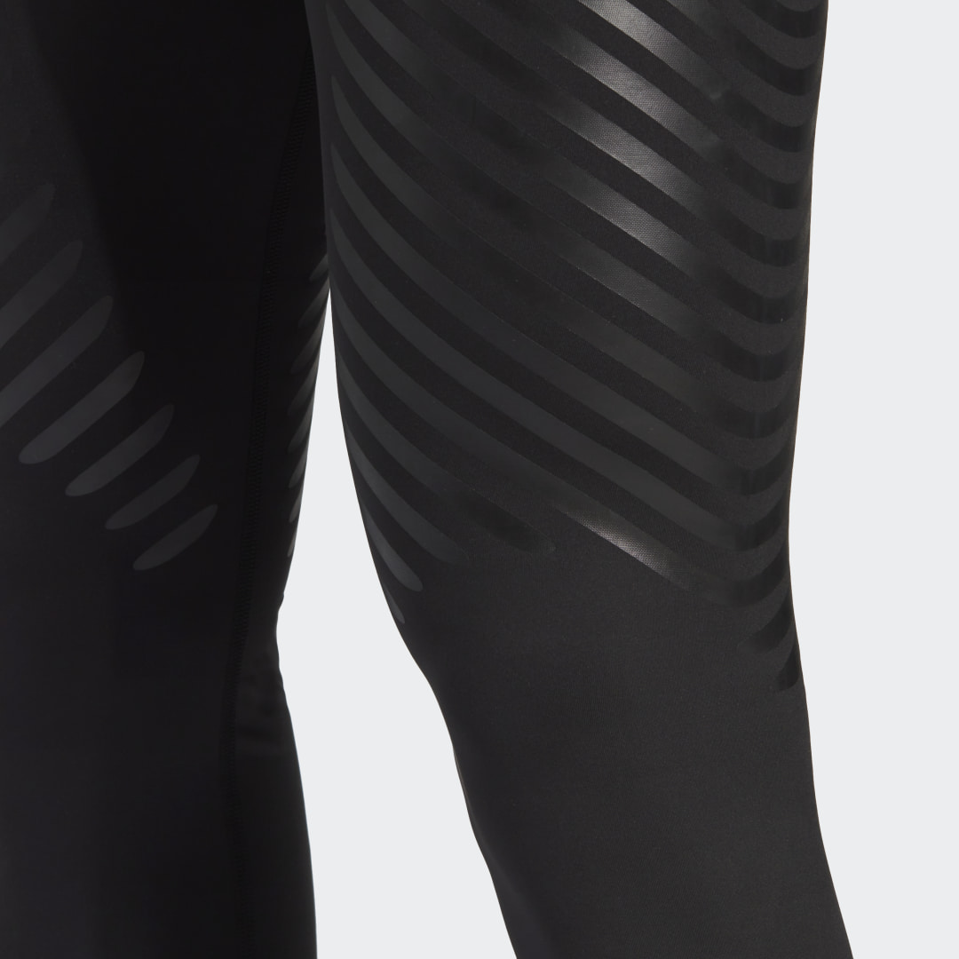 

adidas Licras Largas Techfit Control x RHEON™ Hombre, Negro