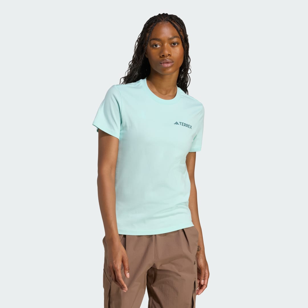 Chemise adidas TX MOUNTAIN TEE EU - vue 5