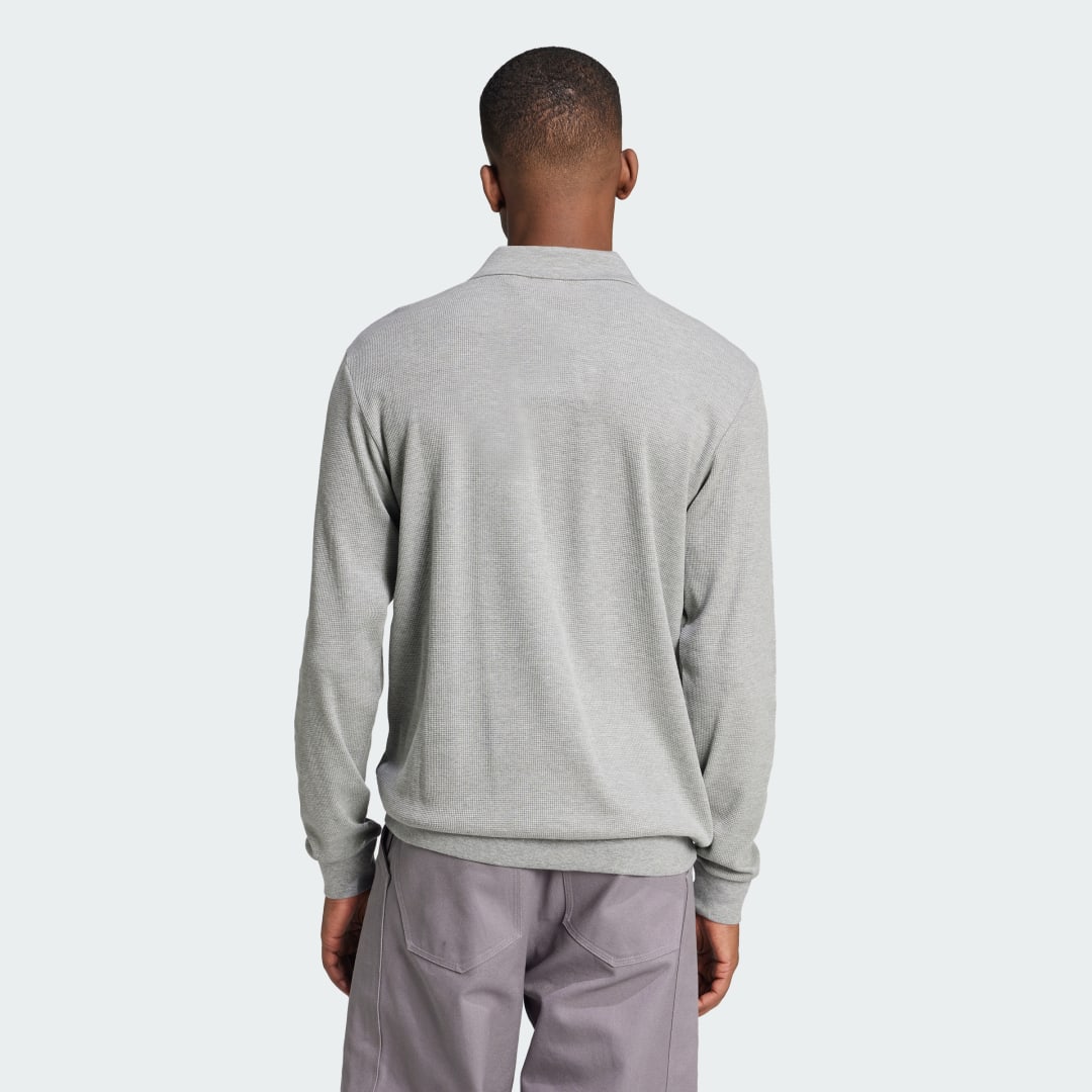 Adidas Poloshirt met Lange Mouwen