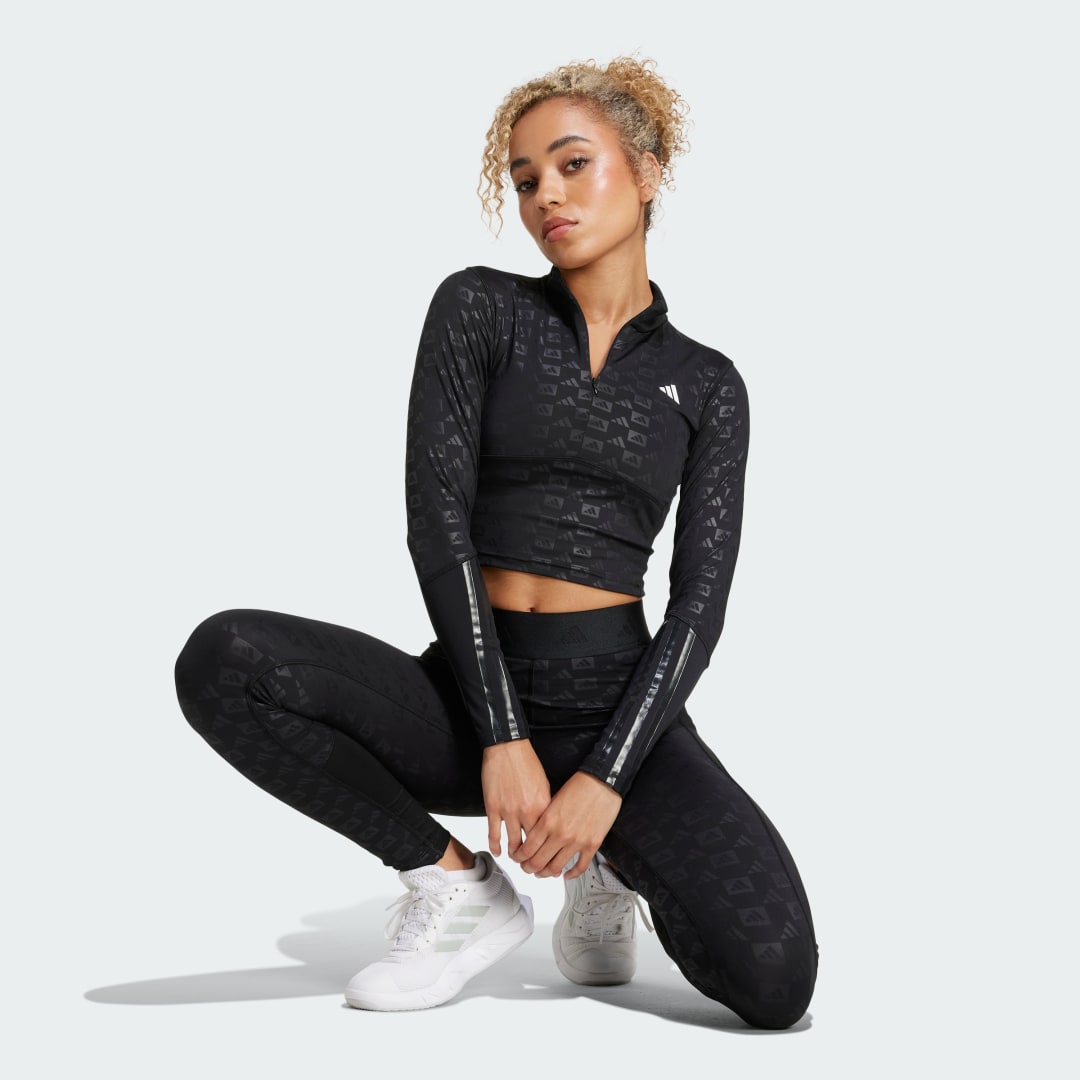 Adidas Hyperglam Training Emboss Shirt