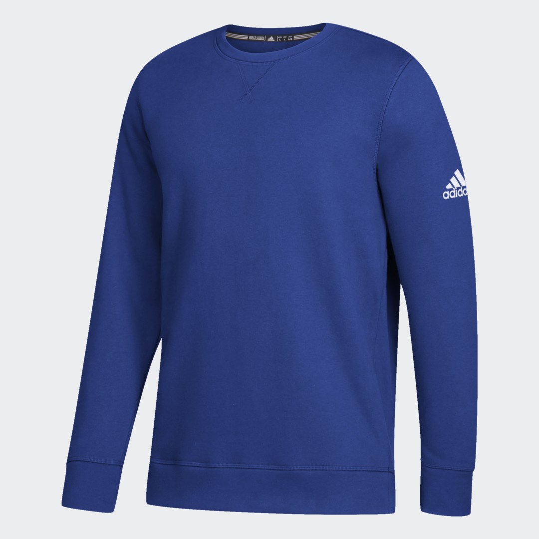 adidas Fleece Sweatshirt Collegiate Royal 4XL Mens