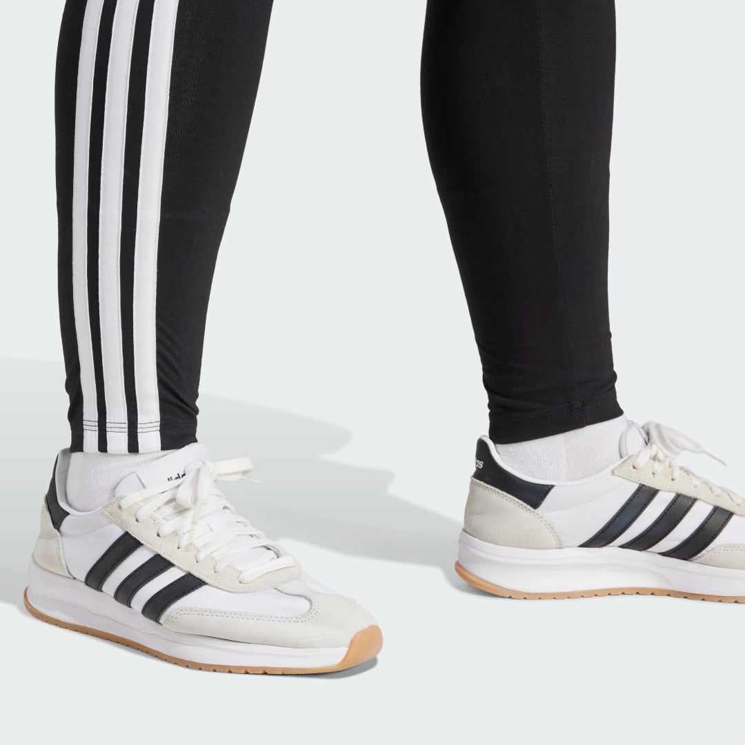 Adidas Essentials 3-Stripes Katoenen Legging (Grote Maat)