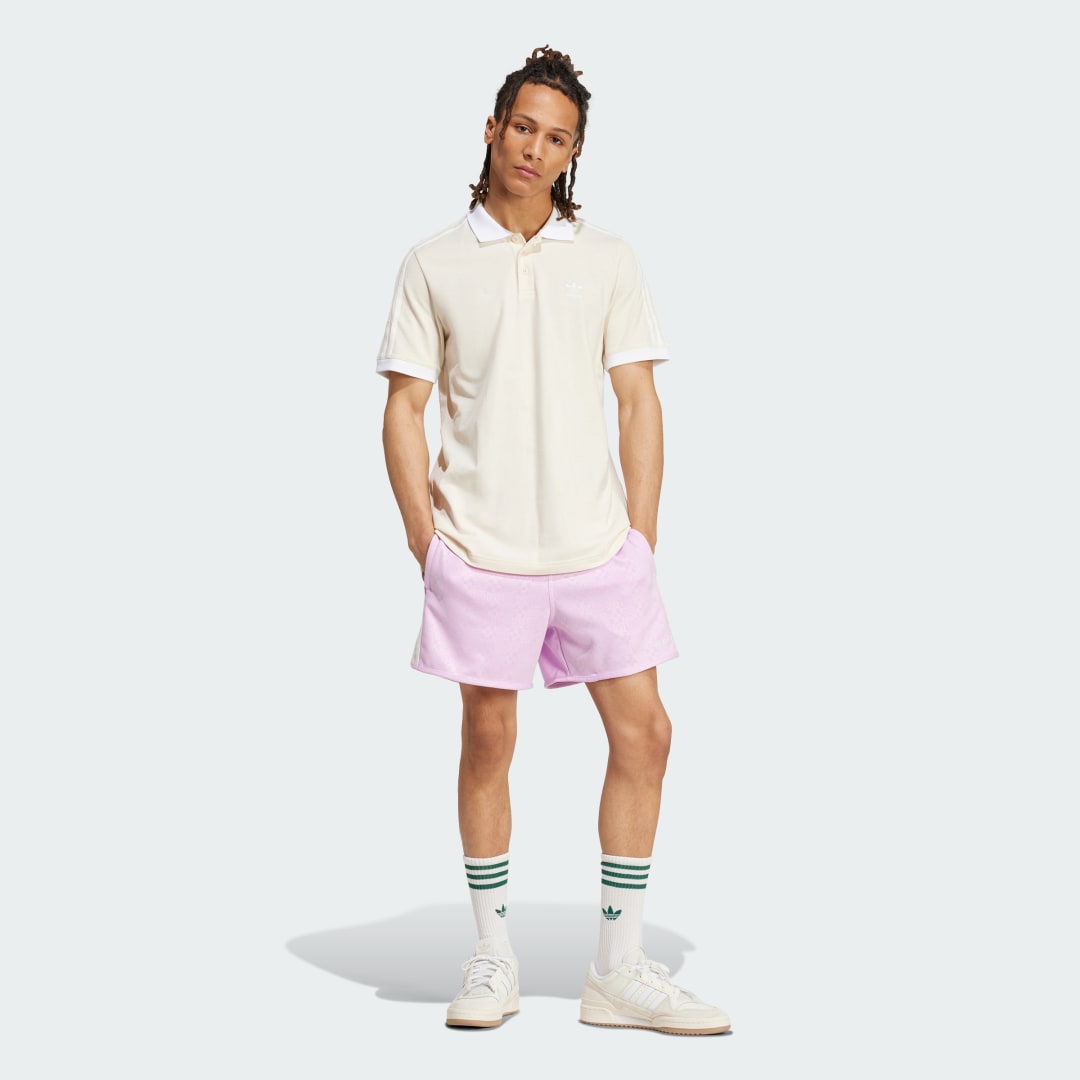 Adidas '80s Embossed 3-Stripes Sprinter Short
