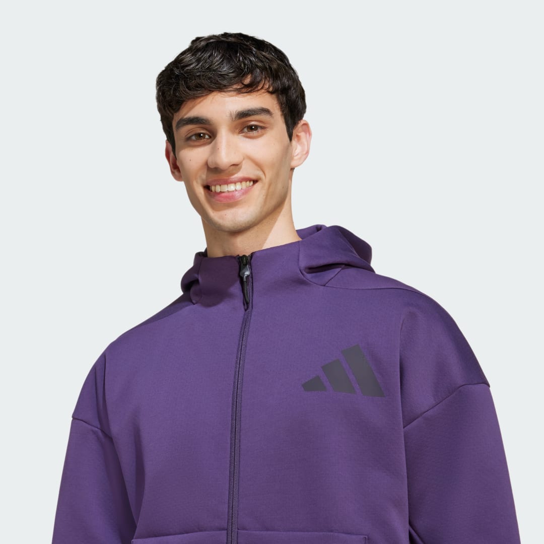 Adidas New Z.N.E. Trainingsjack met Capuchon