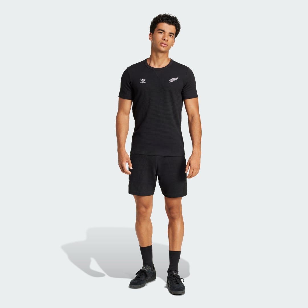 Adidas All Blacks Essentials Waffle Short