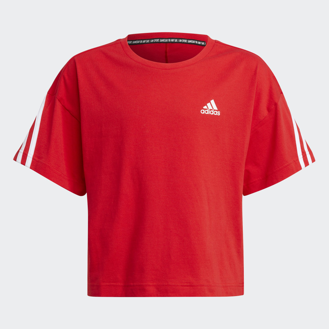 Organic Cotton Future Icons Sport 3-Stripes Loose T-shirt Organic Cotton Future Icons Sport 3-Stripes Loose T-shirt