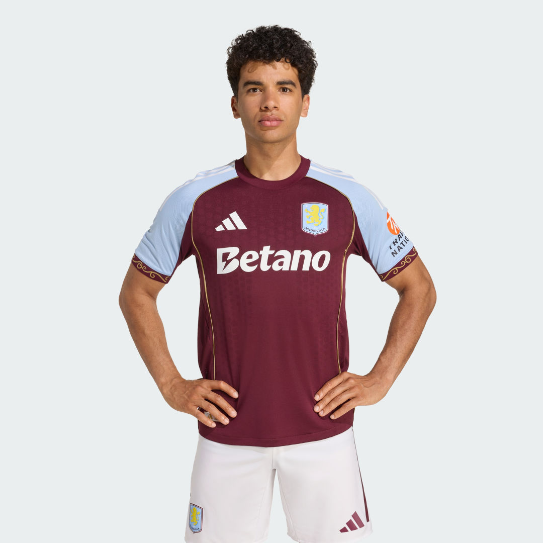 Adidas Aston Villa FC 25 26 Authentiek Thuisshirt