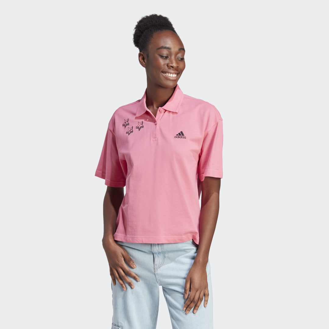 adidas Scribble Embroidery Polo Shirt