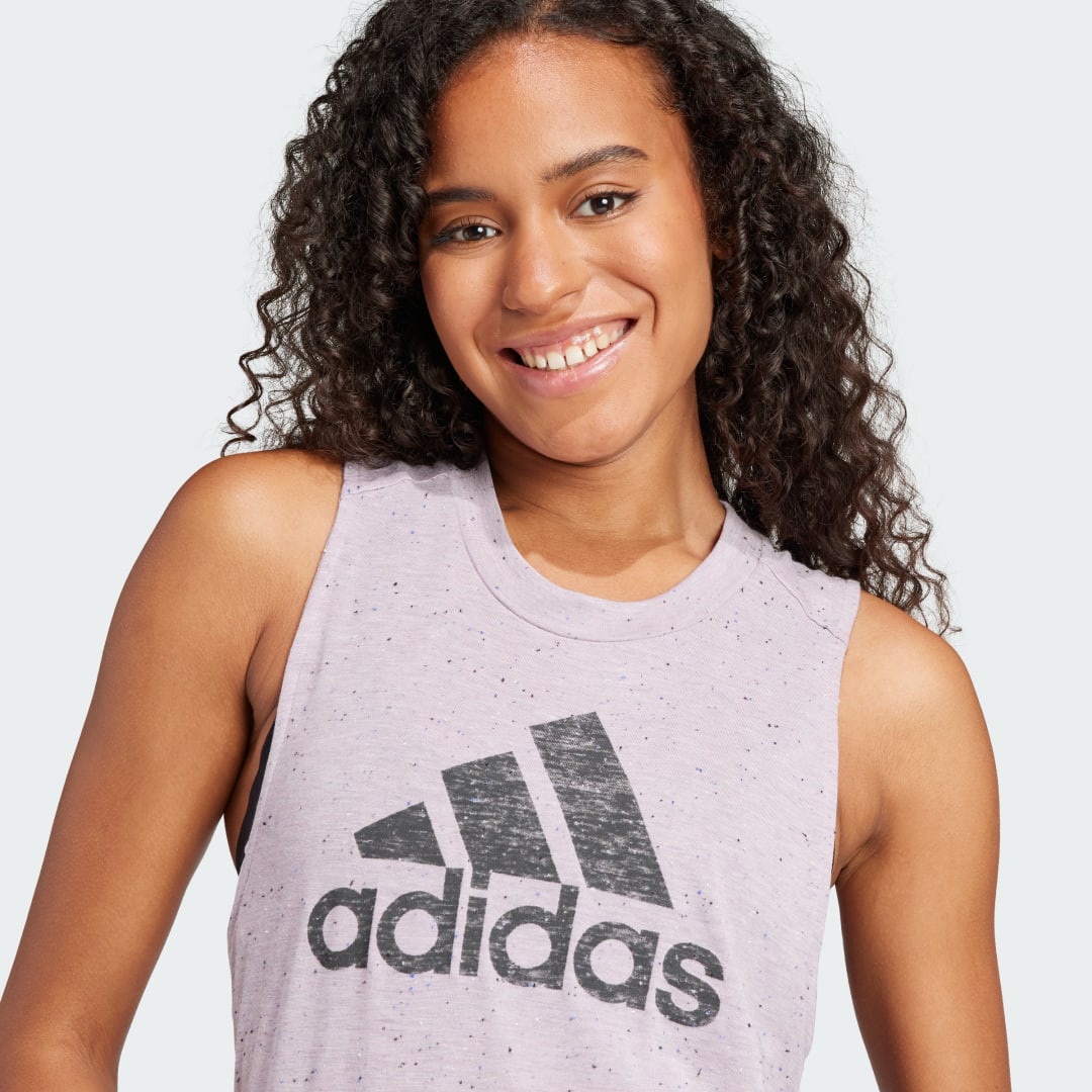 

adidas Playera sin Mangas Adidas Sportswear Future Icons Winners 3.0 Mujer, Preloved fig mel