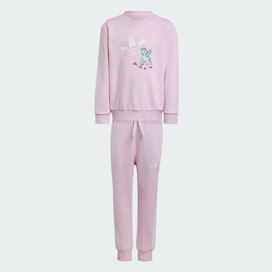 

adidas CREW SET Niño, Rosa