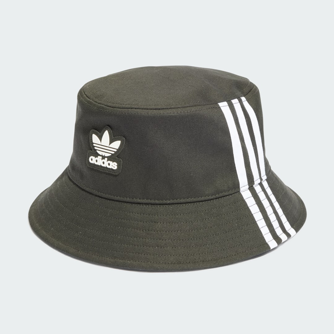 Adidas Originals Stijlvolle Bucket Hat voor buitenavonturen Gray Unisex