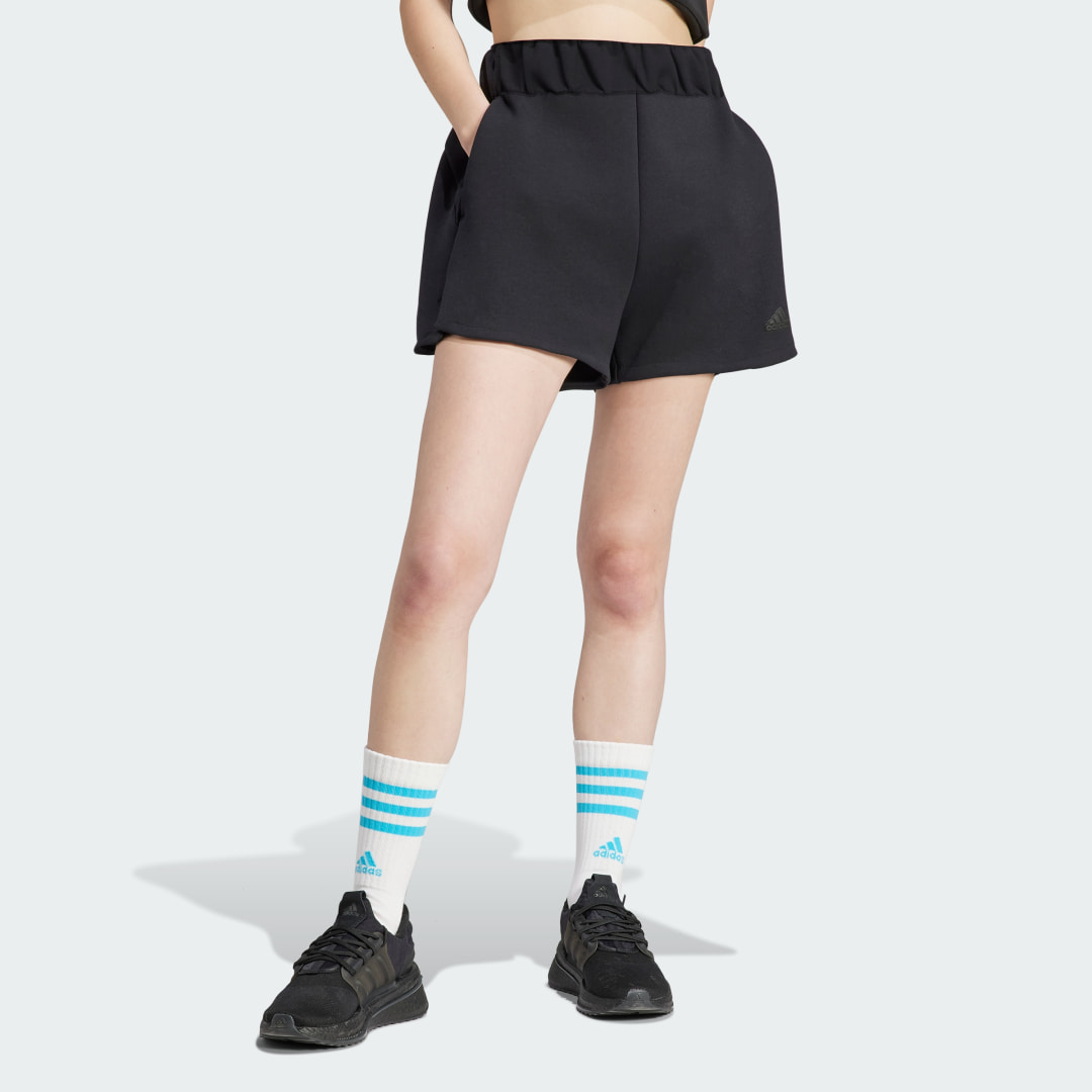 Image of adidas Z.N.E. Shorts Black XS - Women Lifestyle Shorts