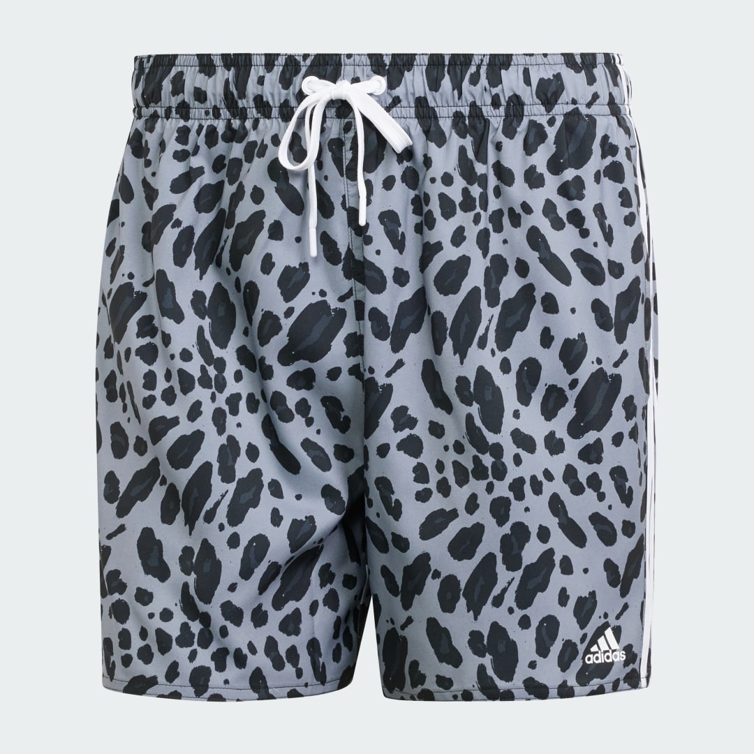 Adidas Sportswear Essentials 3-Stripes Animal-Print CLX Zwemshort
