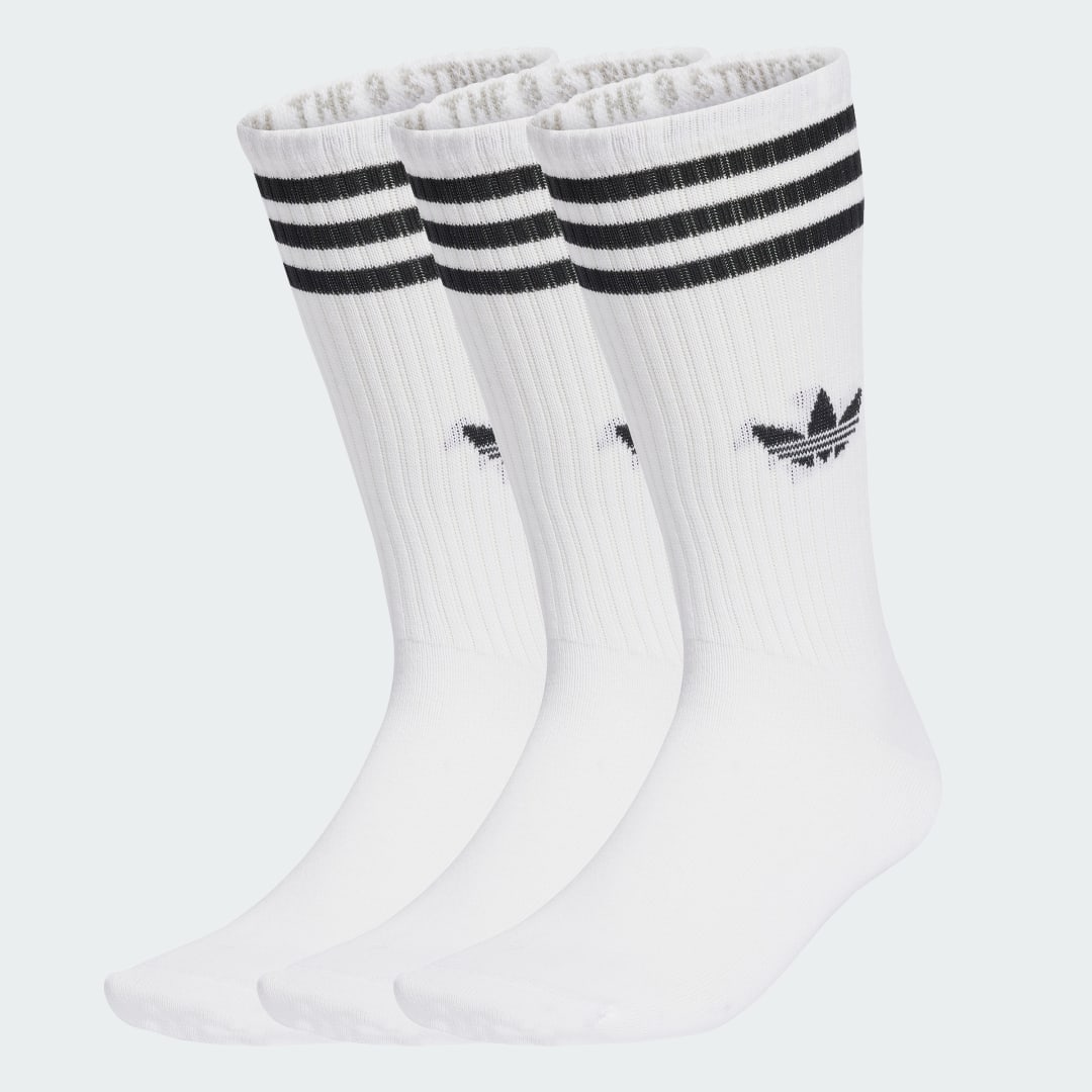 Adidas 3-Stripes High Sokken 3 Paar