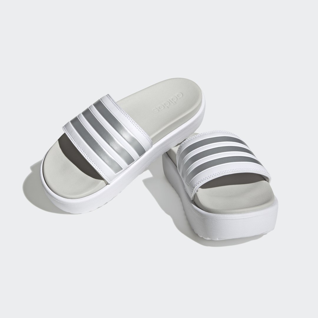 Adidas Adilette sneaker Cloud White / Zero Metalic / Grey One