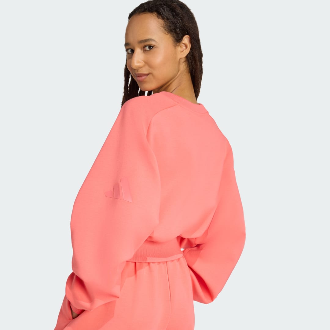 Adidas Soft Lux Loose Sweatshirt