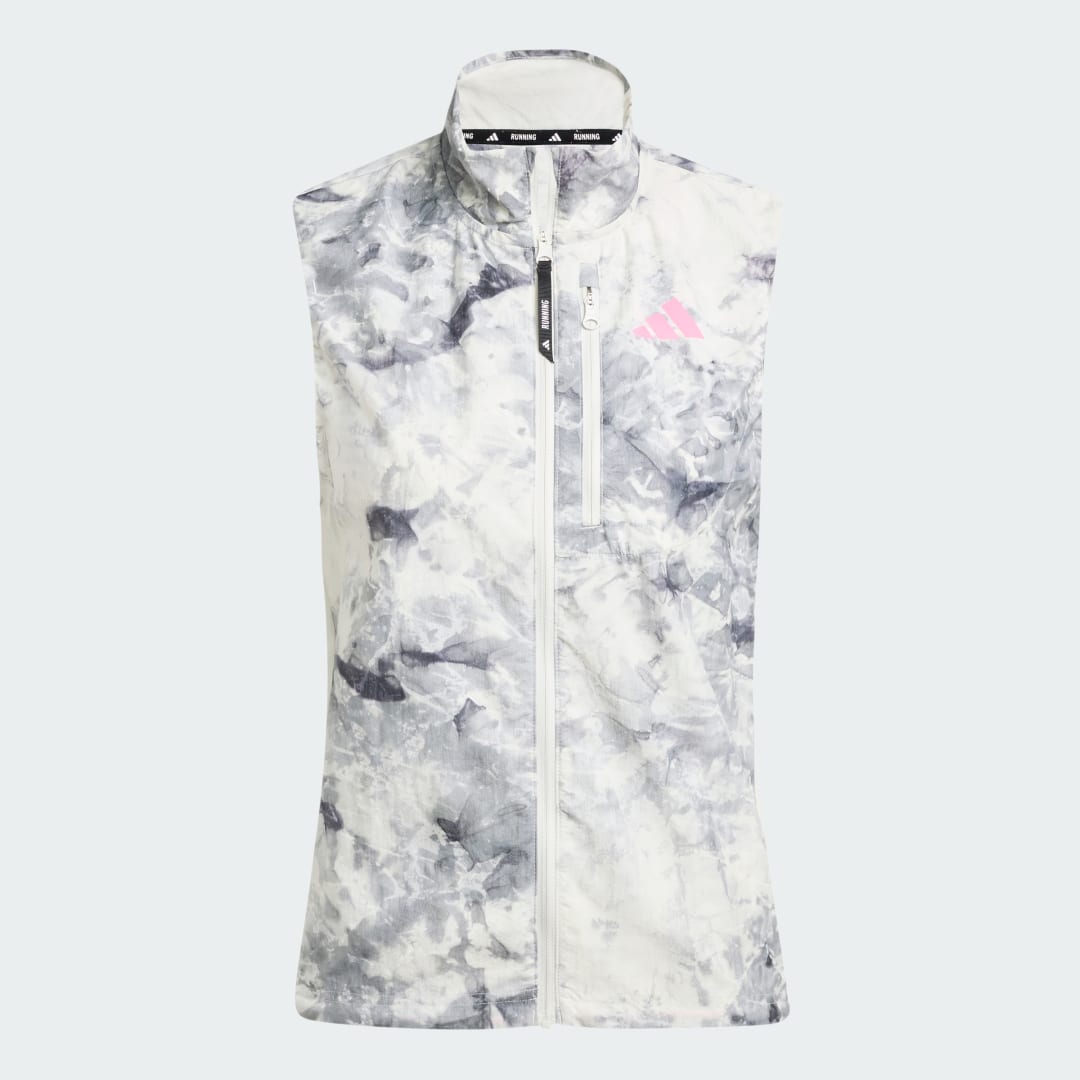 Adidas Own The Run Spray Dye Bodywarmer