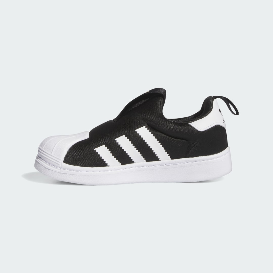 

adidas Tenis Superstar 360 Niño, Negro/blanco/blanco