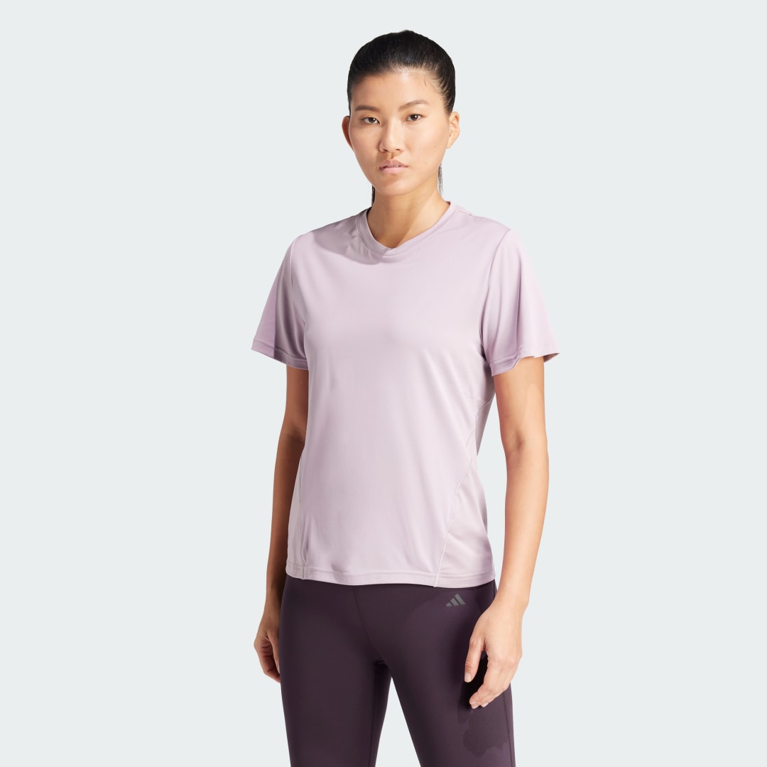 Image of adidas Designed for Training Tee Preloved Fig XS - Women Training Shirts