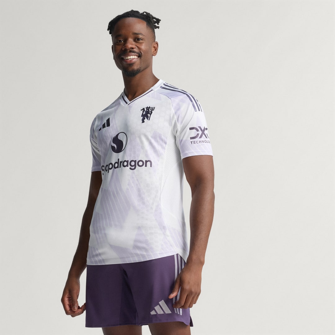 Adidas Manchester United 25 26 Authentiek Uitshirt