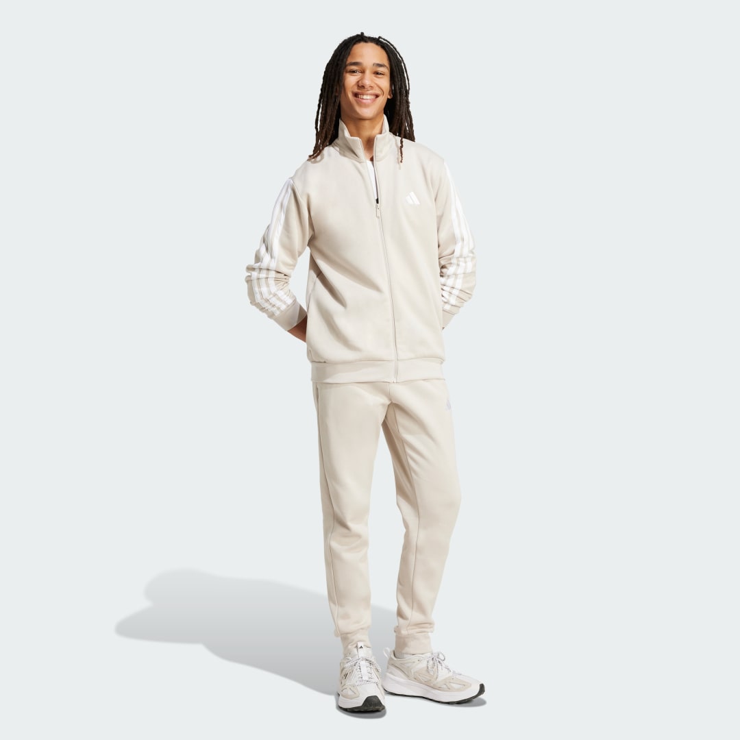 Adidas Sportswear Basic 3-Stripes Fleece Trainingspak