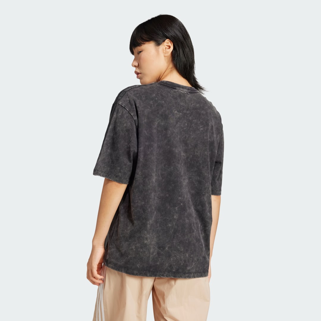 T-Shirt délavé coupe boyfriend