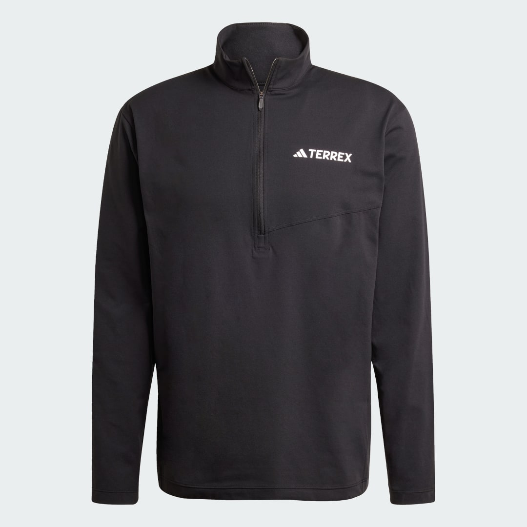 Adidas Terrex Multi Climacool Longsleeve met Halflange Rits