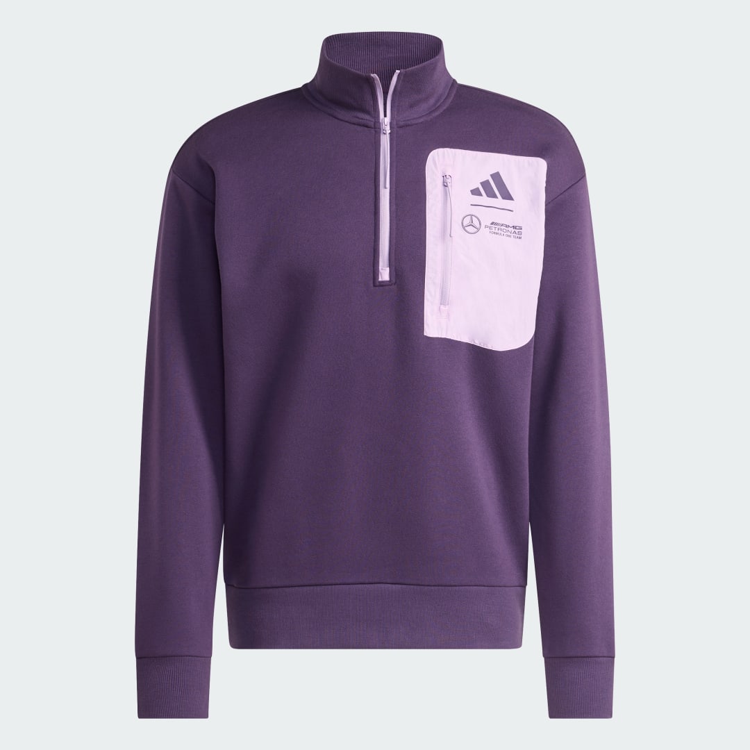 Adidas Mercedes AMG Petronas Formula One Team Premium Woven Fleece Shirt
