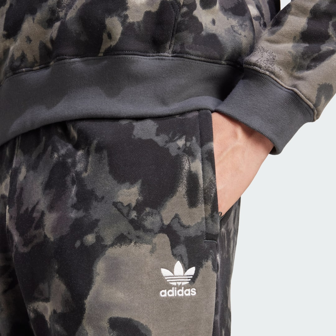 Adidas Tie-Dyed Allover Print Joggers