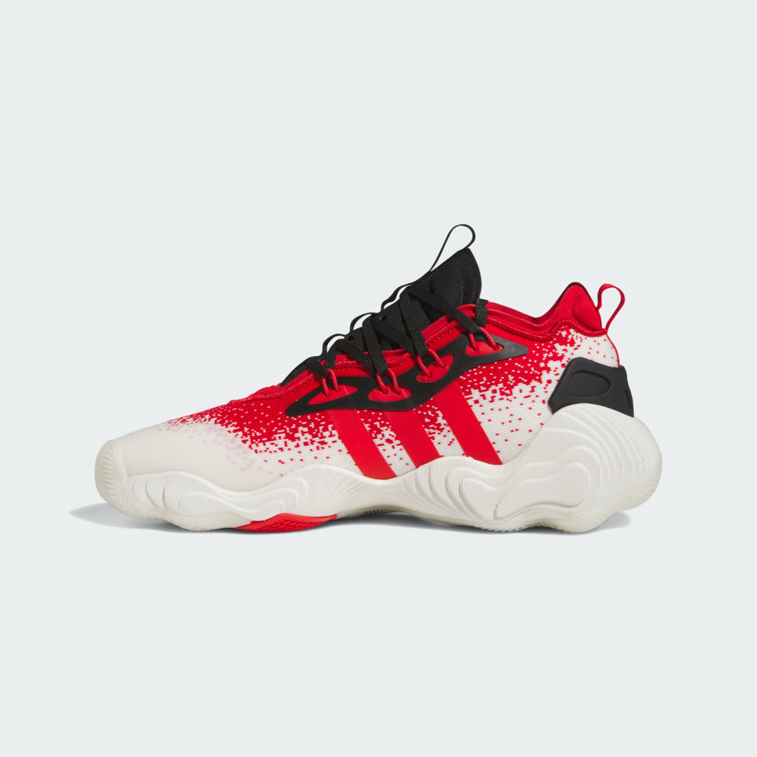 

adidas Tenis Trae Young 3 Low Unisex, Off blanco/vivid rojo/negro