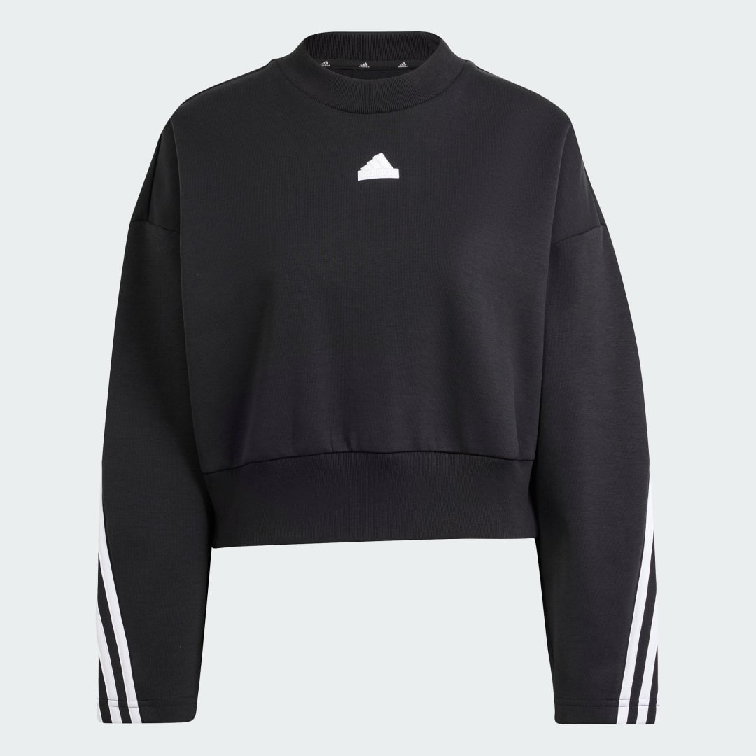 

adidas Buzo Future Icons 3 Rayas Mujer, Negro