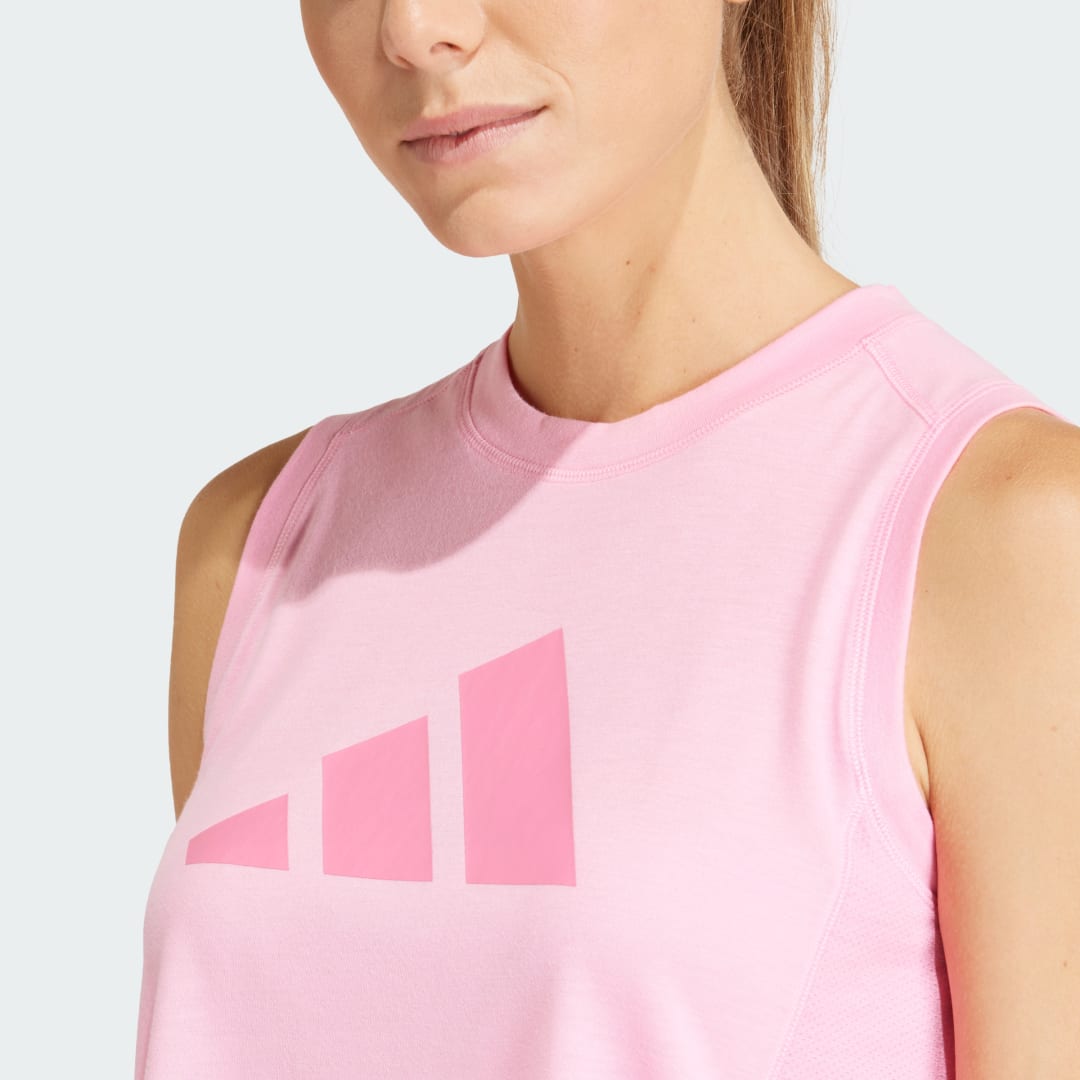 Adidas Train Essentials Big Performance Logo Training Tanktop